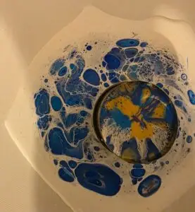 יצירת פורינג בטכניקת כוס פתוחה ומטיילת